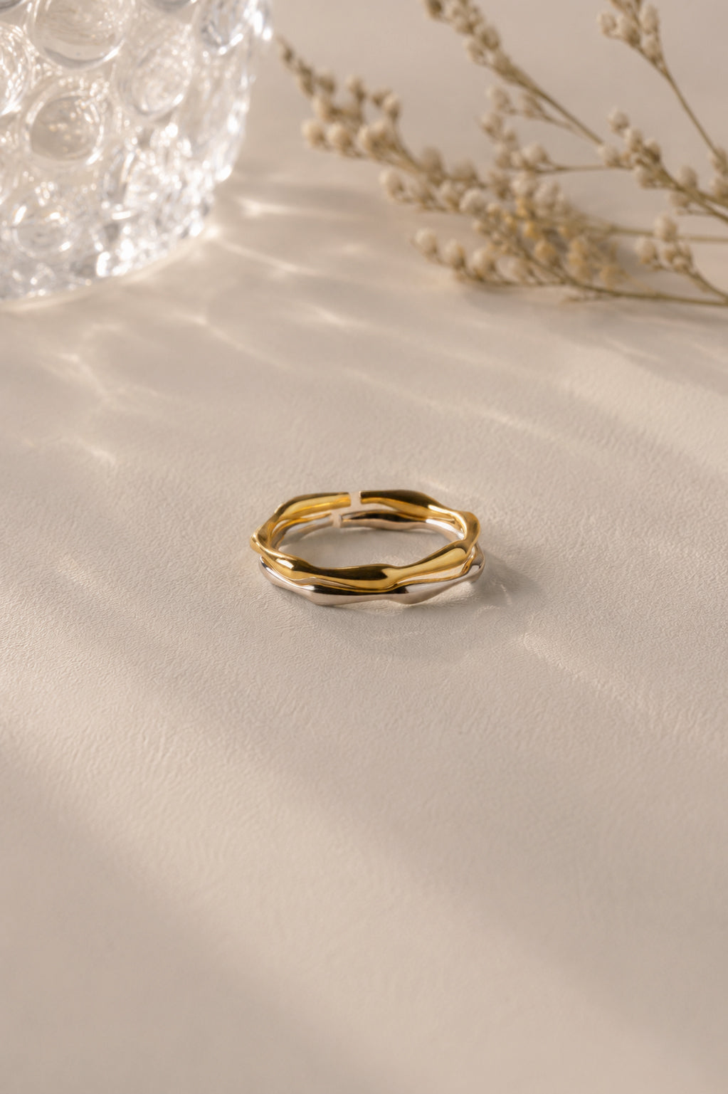 Petal Line Ring